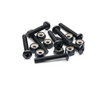 Social PANHEAD Skateboard Hardware Pack Black 1 inch