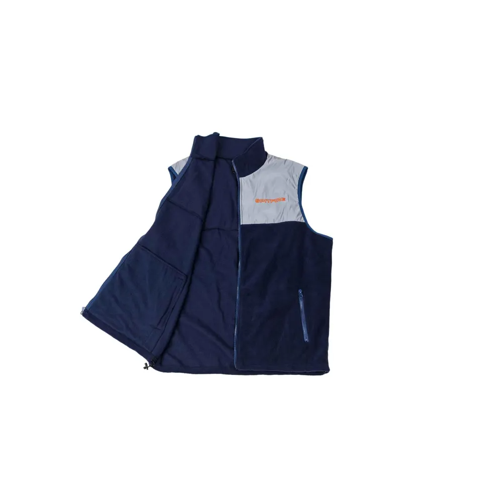 Spitfire 87 Classic Fleece Vest Blue Silver