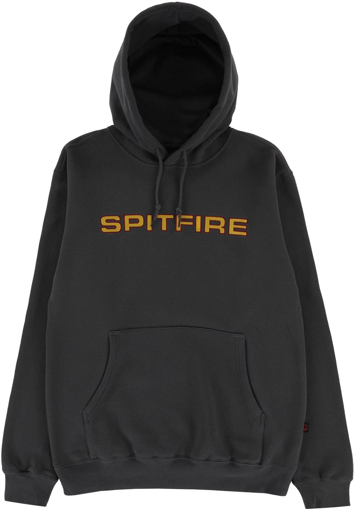Spitfire Classic 87 Embroidered Hoodie Charcoal Red XL