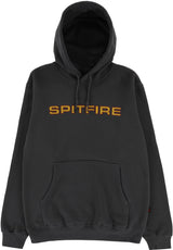 Spitfire Classic 87 Embroidered Hoodie Charcoal Red XL