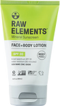 RAW ELEMENTS SUNSANTA CRUZREEN 3.0oz SPF 30+ single
