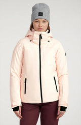 Oneill Stuvite Snow Jacket Womens Peach Whip
