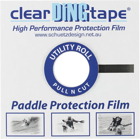 CLEAR DING TAPE PADDLE BLADE FILM 20mmX50m ROLL paddleboard