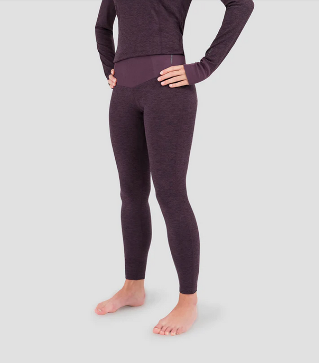 Terramar Cloud Nine Tights 2.0 Womens BlackBerry Melange