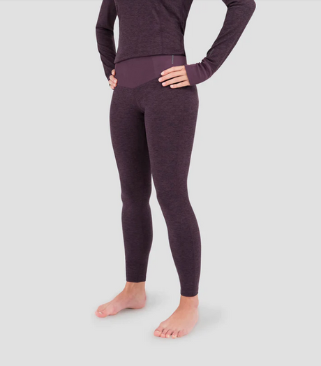 Terramar Cloud Nine Tights 2.0 Womens BlackBerry Melange M