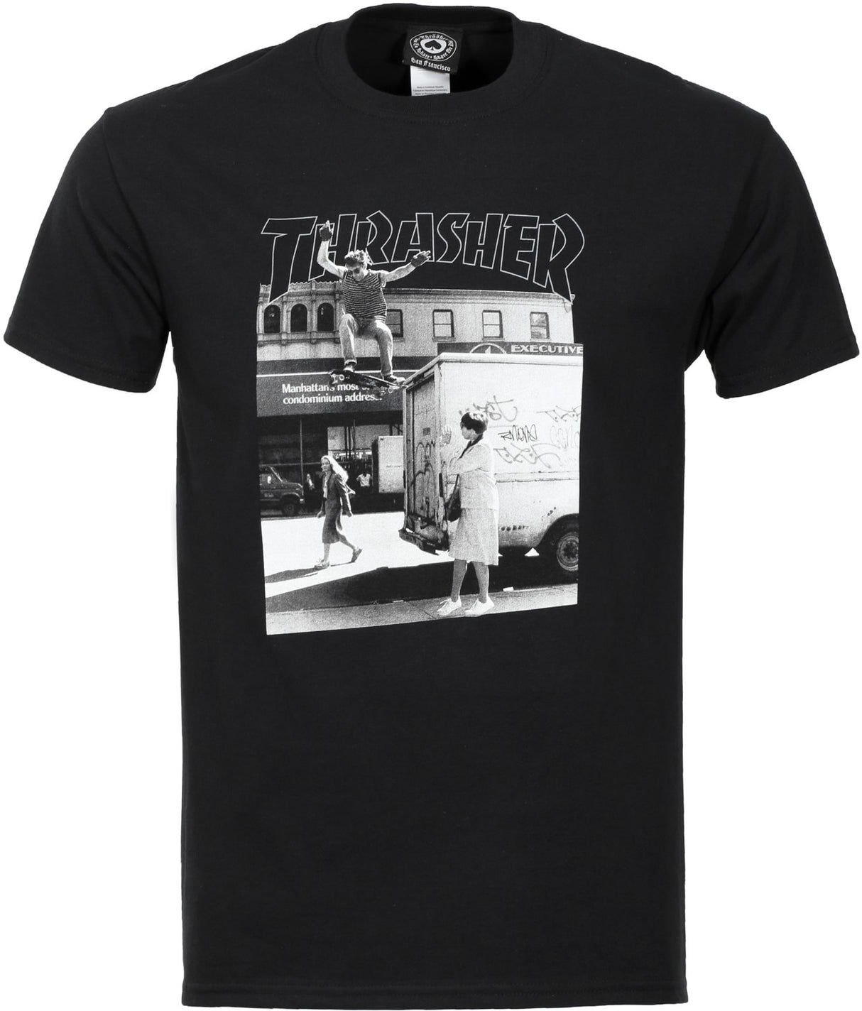 Thrasher Hackett SS TShirt Black S