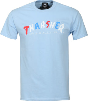 Thrasher Knock Off SS TShirt Light Blue