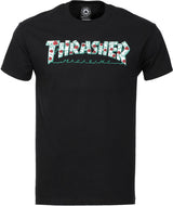 Thrasher Roses SS Tshirt Black S