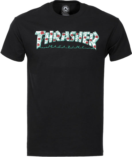 Thrasher Roses SS Tshirt Black S