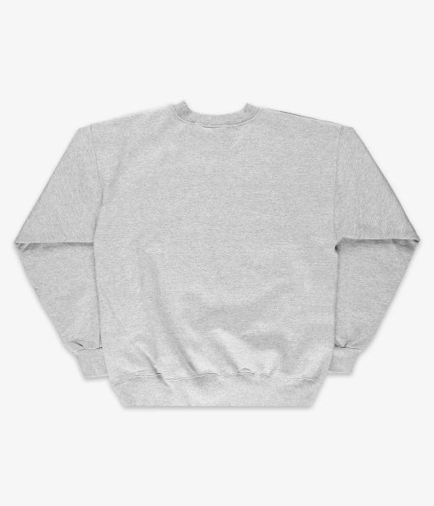 Thrasher Flame Crewneck Sweatshirt Heather Grey