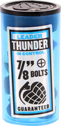 Thunder Bolts Hardware Phillips Black Blue 7/8"