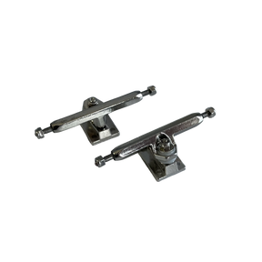Social Pentagon Pro Fingerboard Trucks Silver 34mm Set