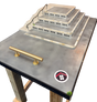 Warehouse Ramps Wallenberg Fingerboard Park w Stand Grey White 3x4