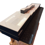 WAREHOUSE Ramps Tile Fingerboard Park Black White 1x5