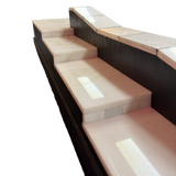 WAREHOUSE Ramps Tile Fingerboard Park Black White 1x5