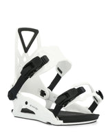 Ride C4 Snowboard Bindings 2025 White Black Medium