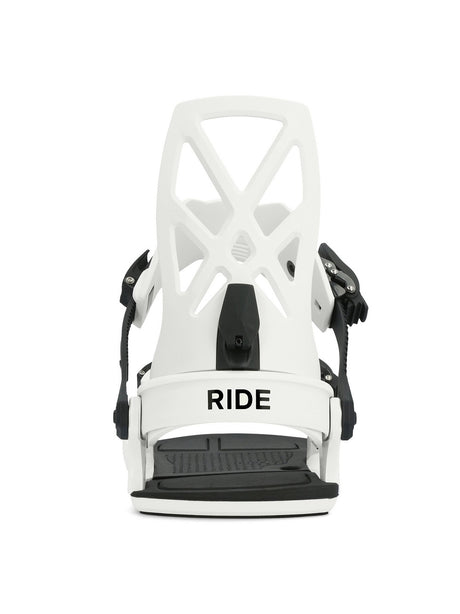 Ride C4 Snowboard Bindings 2025 White Black Medium