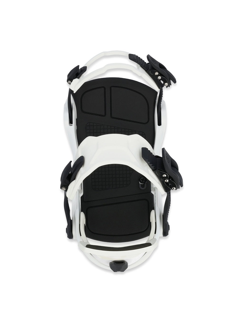 Ride C4 Snowboard Bindings 2025 White Black Medium