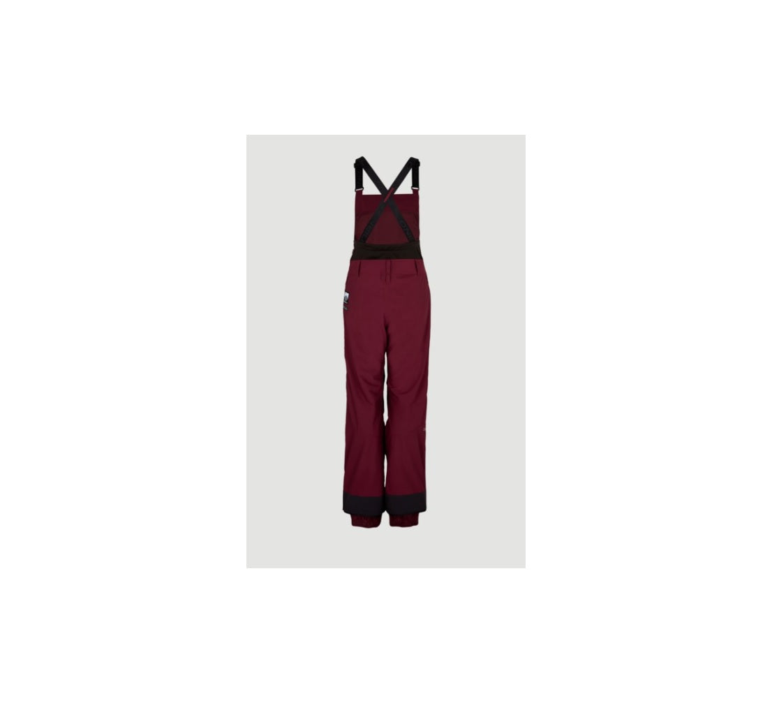 Oneill Original Bibs Womens Windsor Wine